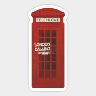 London calling Sticker